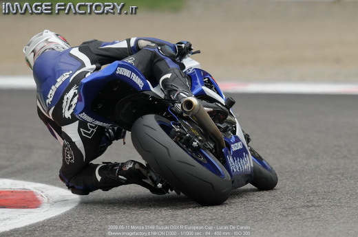 2008-05-11 Monza 3149 Suzuki GSX R European Cup - Lucas De Carolis